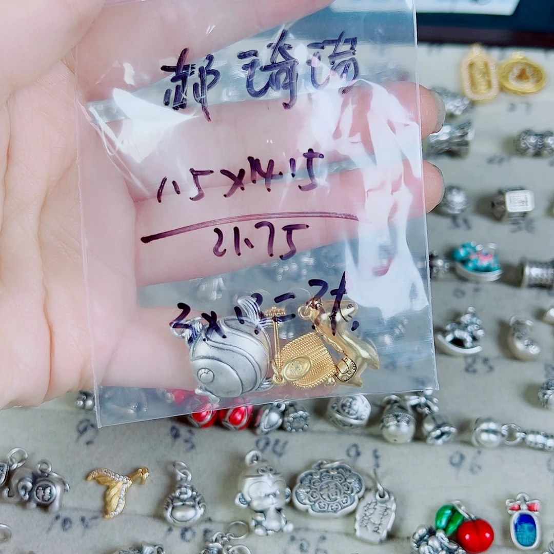 珐琅足银足银配件