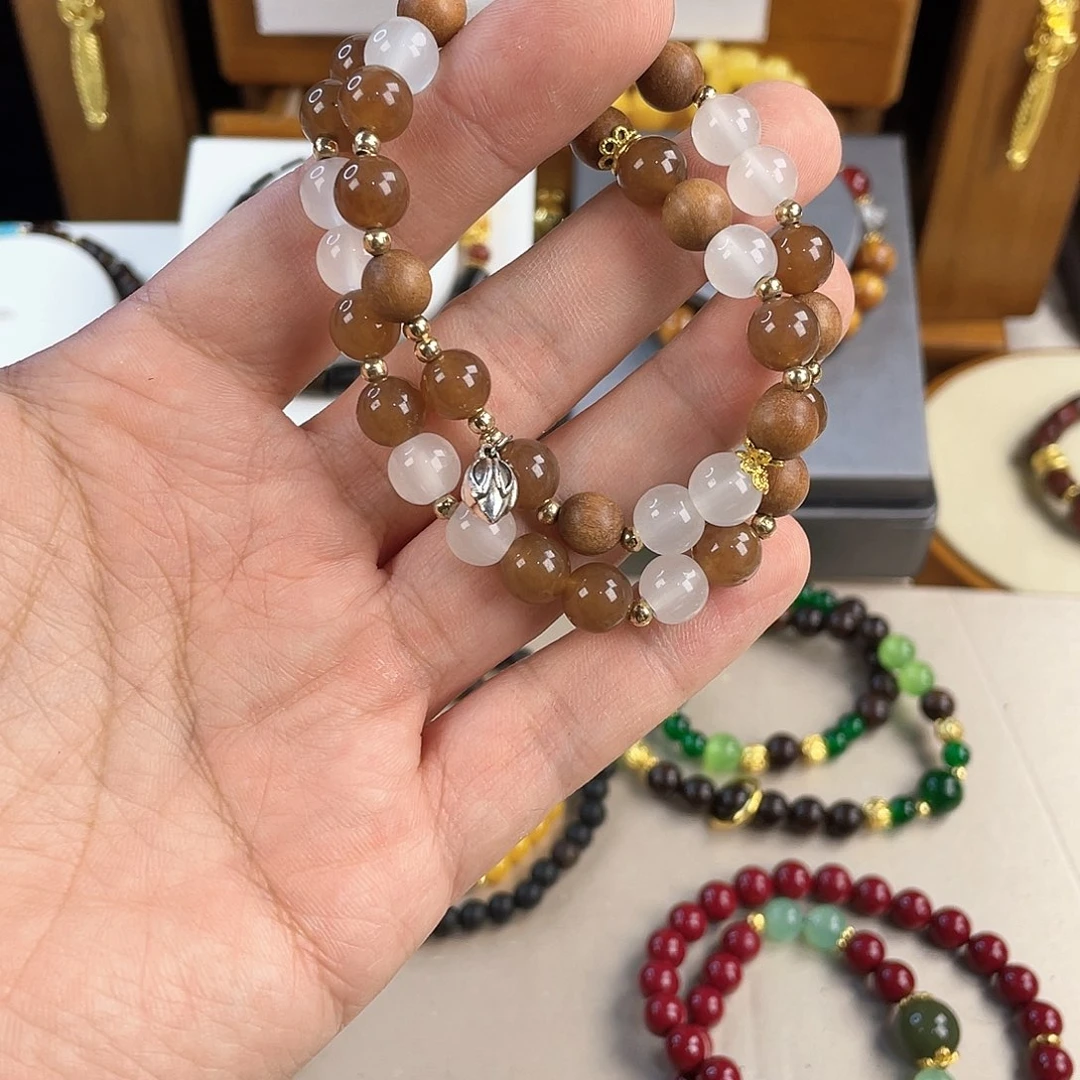 和田玉手饰银S925镀金镶嵌