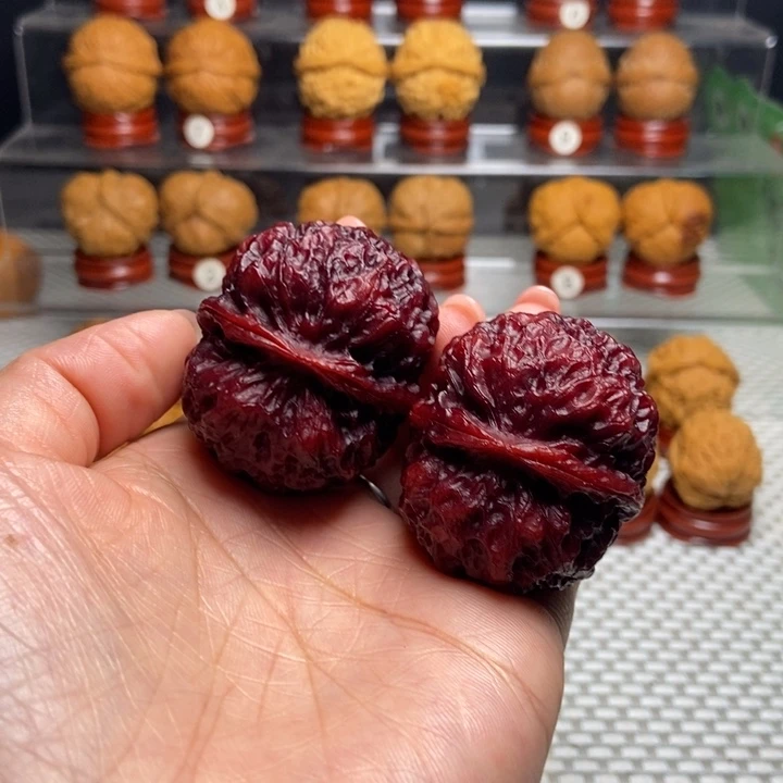 男***哥把件文玩核桃5龙鳞战甲