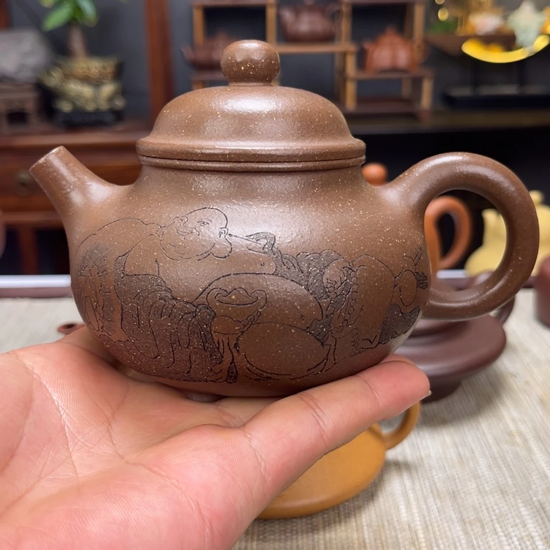 茶壶紫泥孤品容量300
