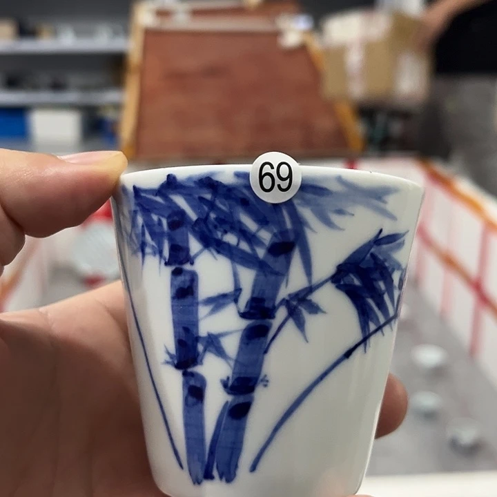 老***沈景德镇手工手绘陶瓷茶具