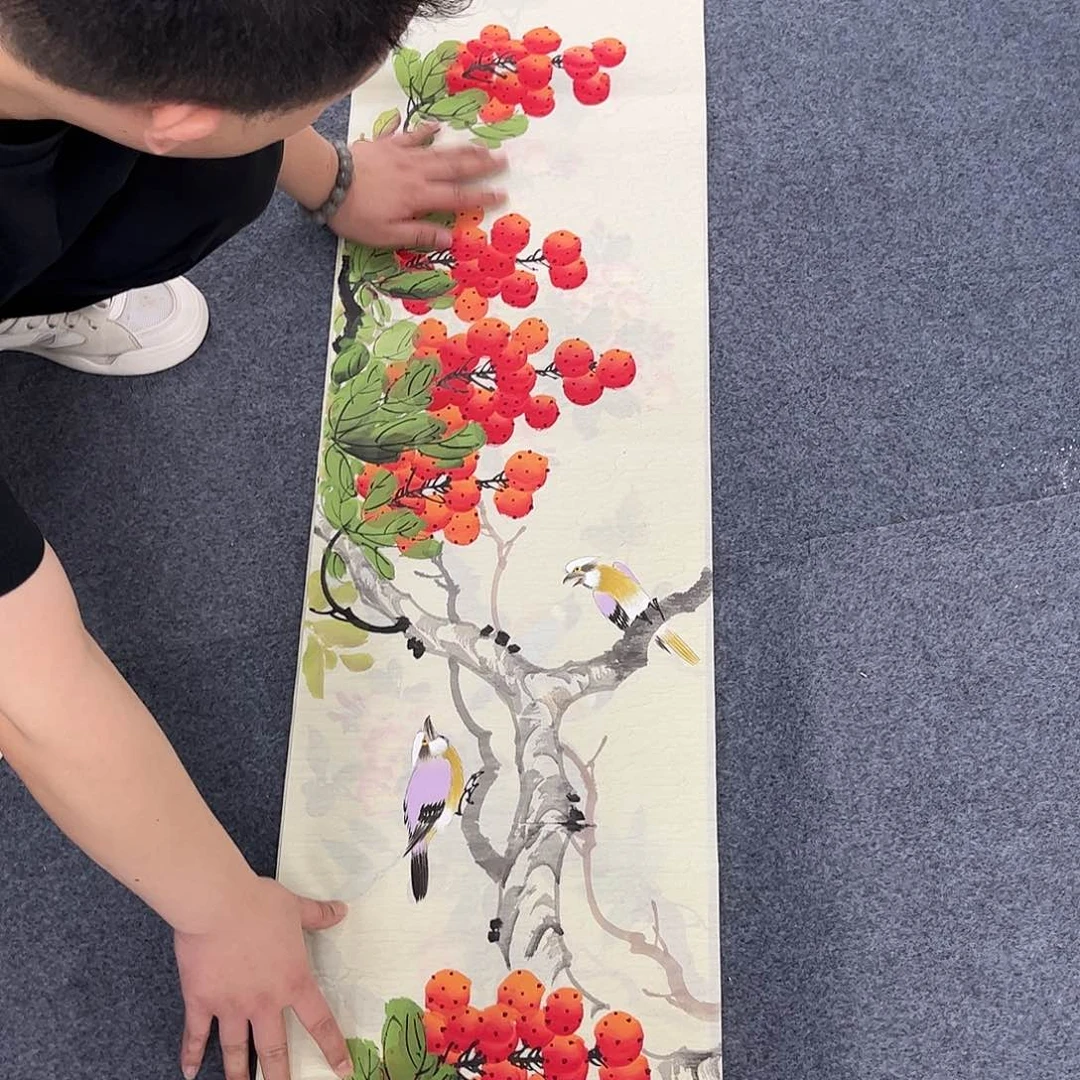 国画国画作品宣纸纯手绘