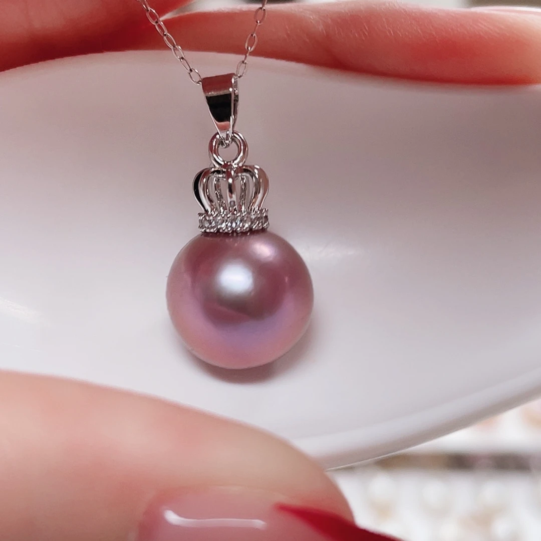 淡水珍珠吊坠(赠链)合金