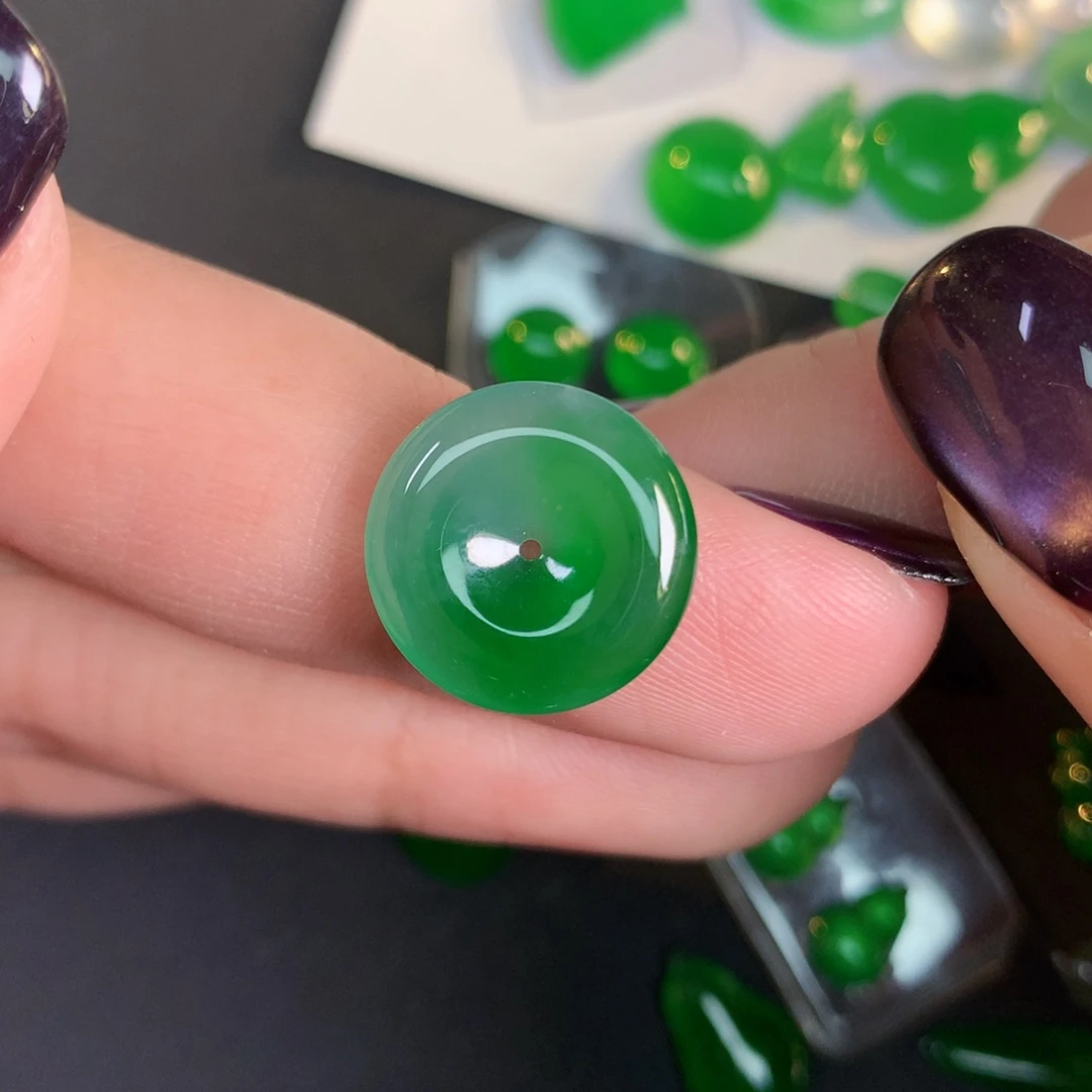 翡翠裸石翡翠13.9-3.06