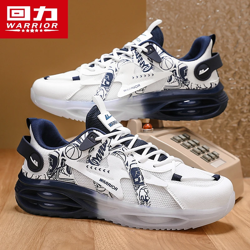 回力男鞋冬季2025新款透气网面鞋软底运动休闲潮鞋男士开车专用鞋