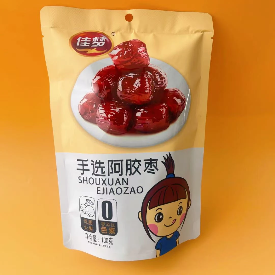佳梦手选阿胶枣130g内置独立小包装果脯类阿胶枣优质大果健康零食