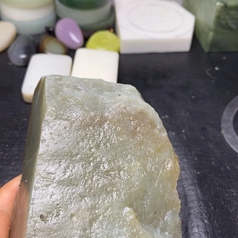 和田玉未镶嵌摆件