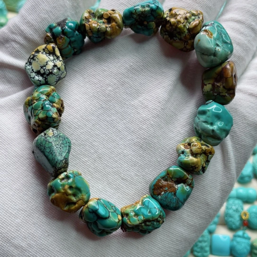 绿松石珠宝奇石未镶嵌