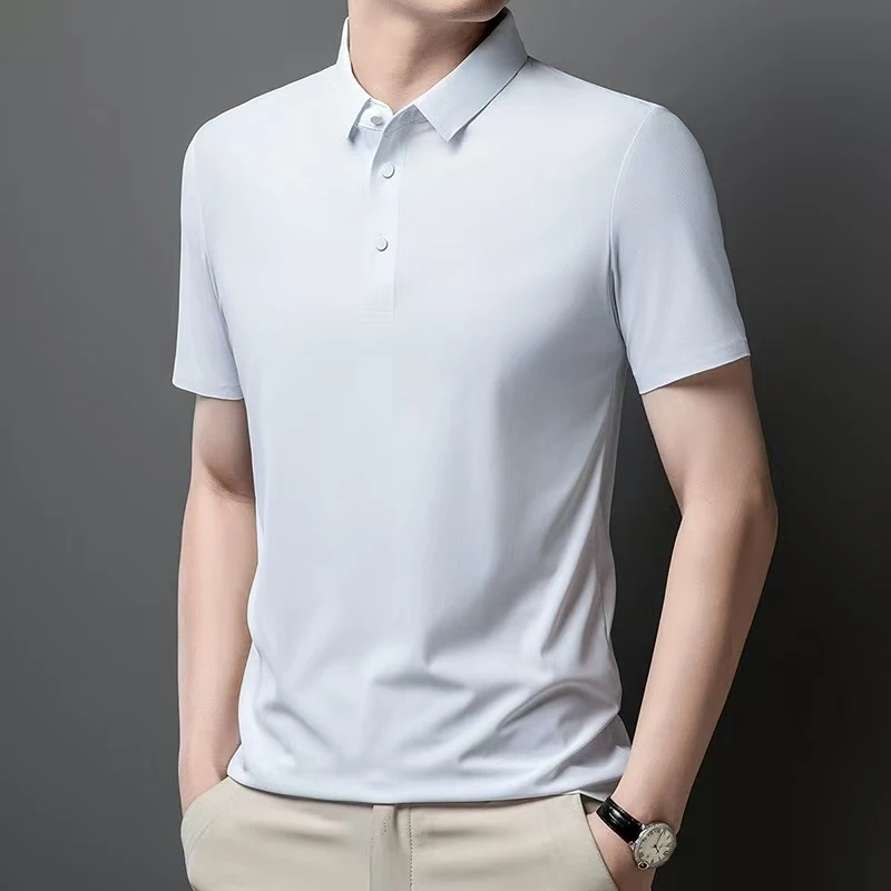 【华尔街九哥】男士翻领T恤1199