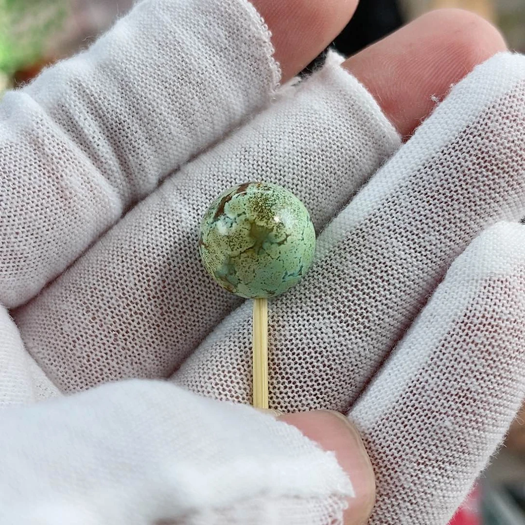 绿松石珠宝半成品未镶嵌