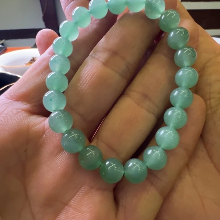 石英质玉手串未镶嵌非洲翠