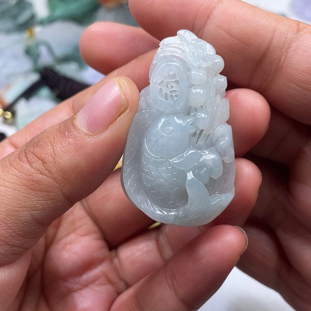 颈饰未镶嵌翡翠翡玉缘翡翠