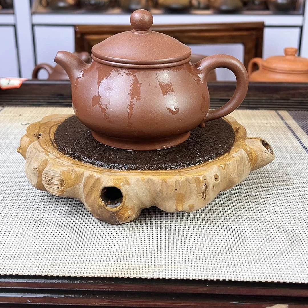 紫砂茶壶宜兴紫砂底槽青180c c