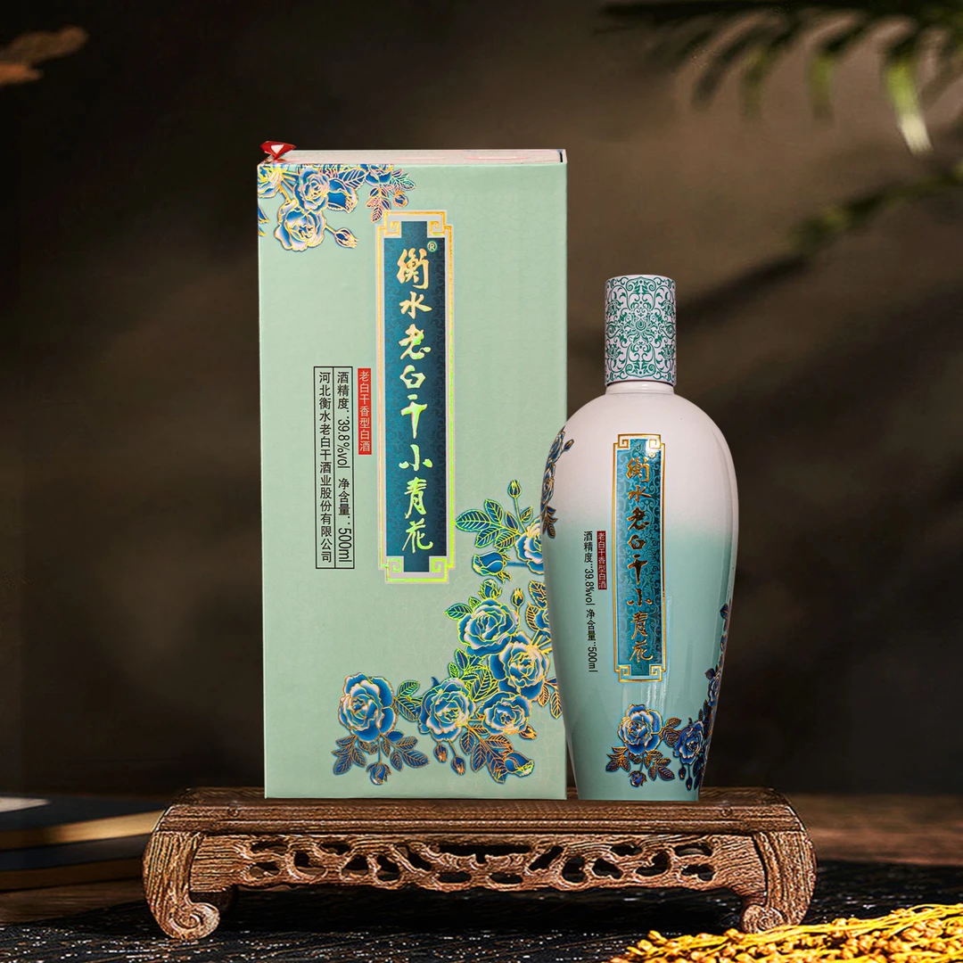 衡水老白干小青花 老白干香型39.8度500ml*4