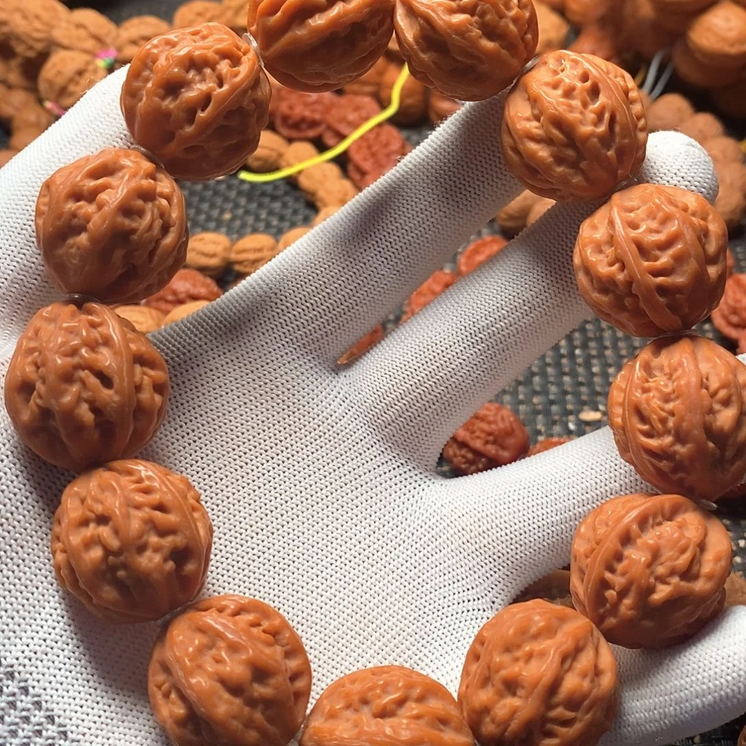 手串文玩核桃粗筋京八棱