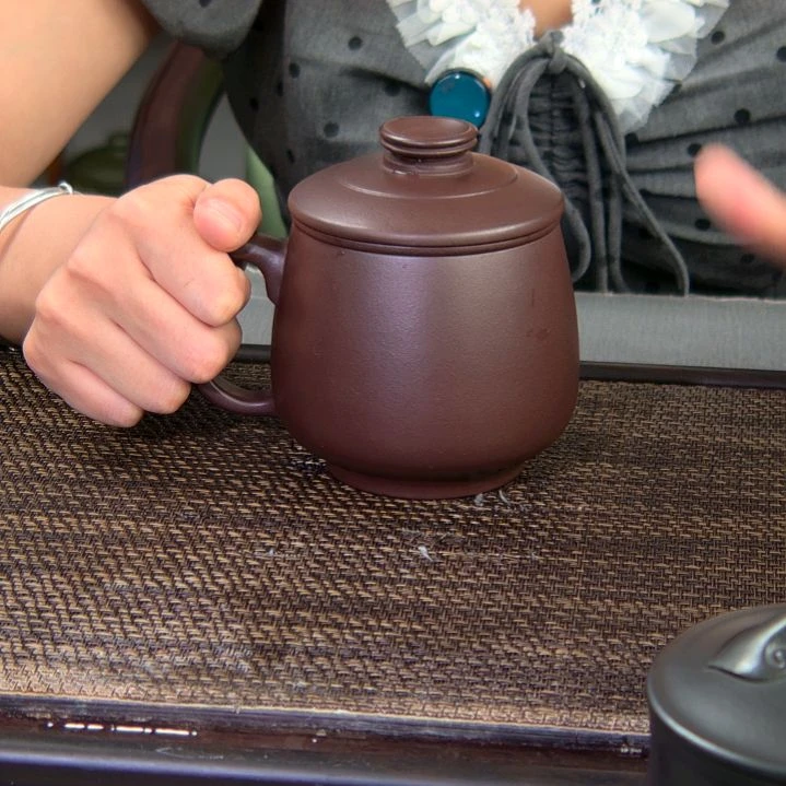 茶杯紫砂高货放漏