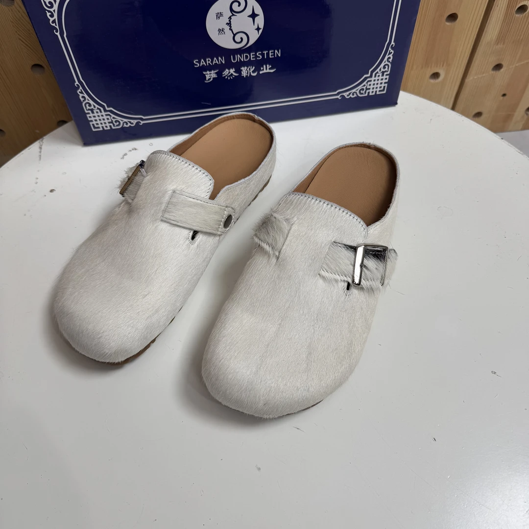 春季女士舒适时尚透气软底半拖