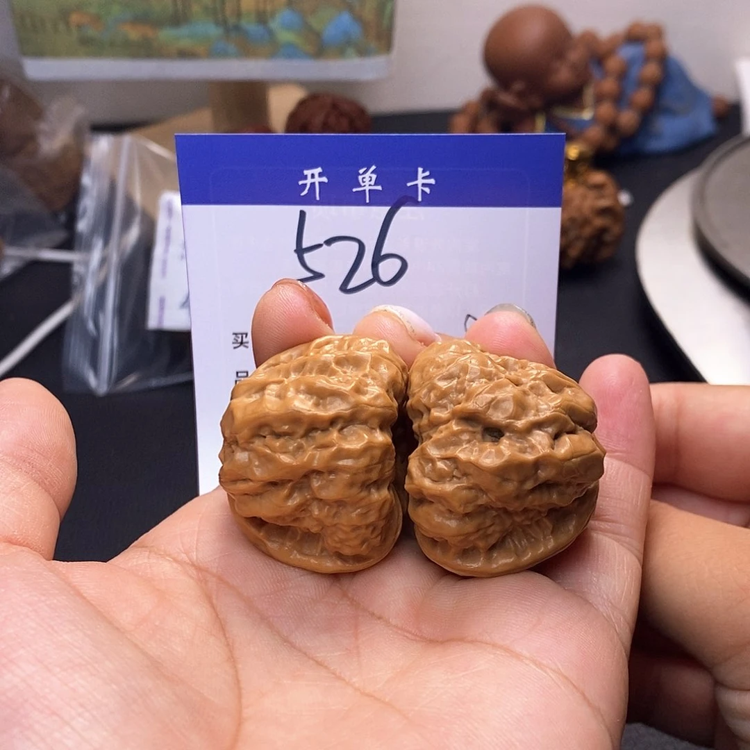 桃核吊坠蛤蟆头37有修s