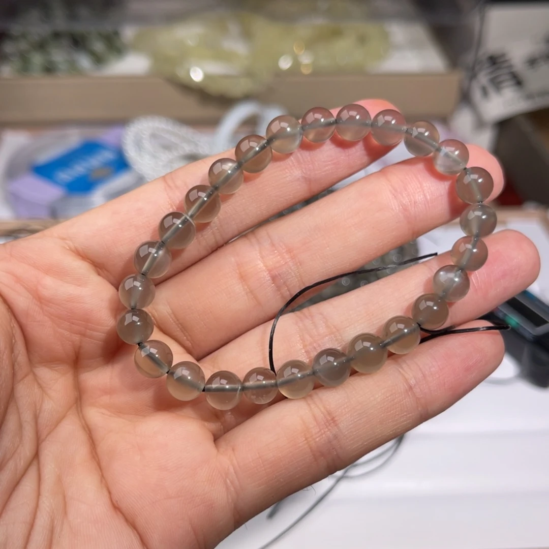 水晶手链未镶嵌黑体月光028