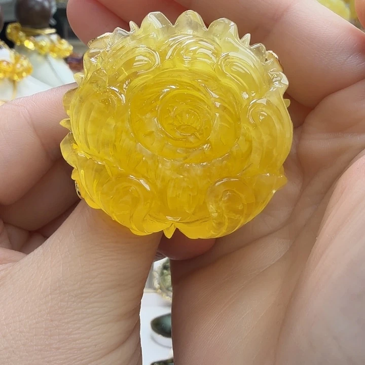 琥珀未镶嵌珠宝奇石