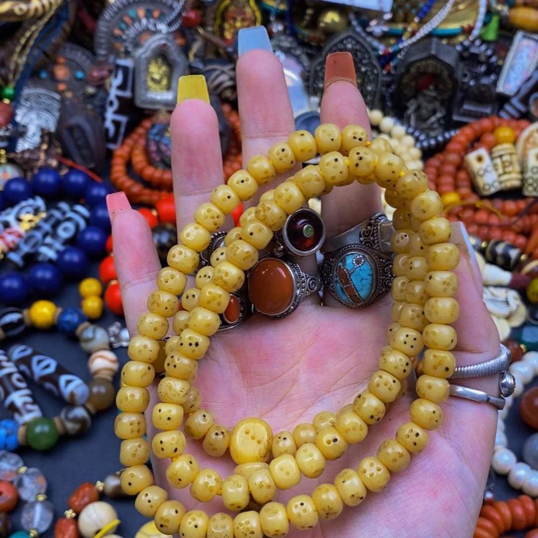 泥塑擦擦的吊坠在