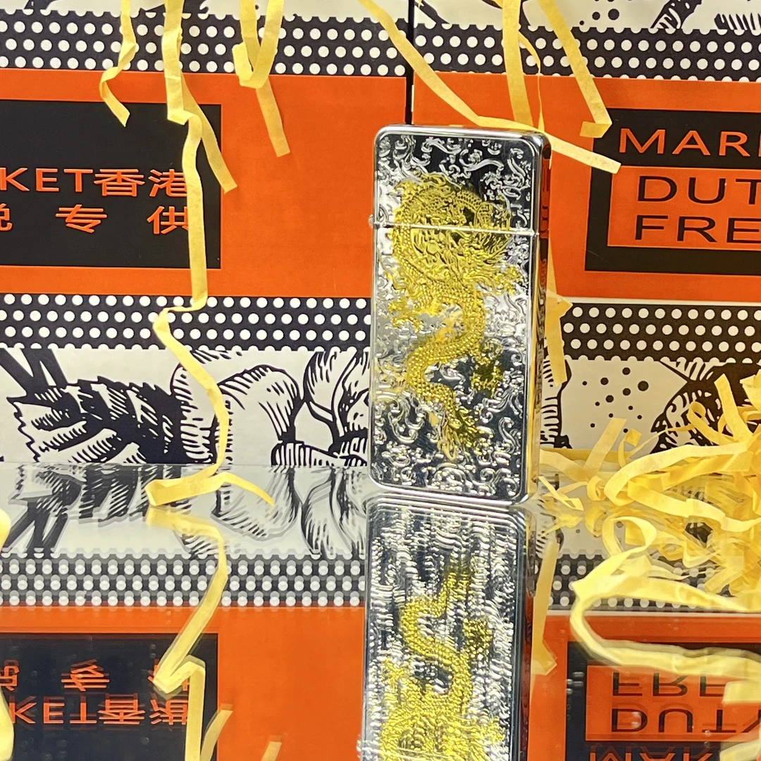 ZORRO佐罗超薄唐草龙创意个性高档经典打火机