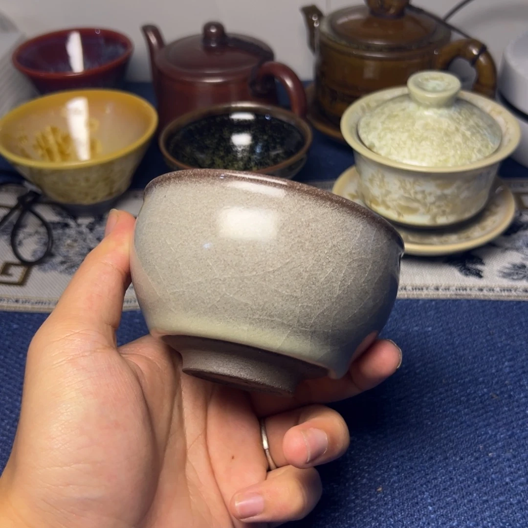 建阳建盏喝茶主人杯