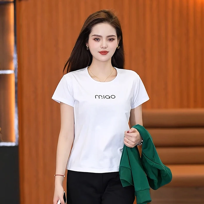 【释上SHISARIG】2025休闲t恤运动透气宽松夏季圆领百搭时