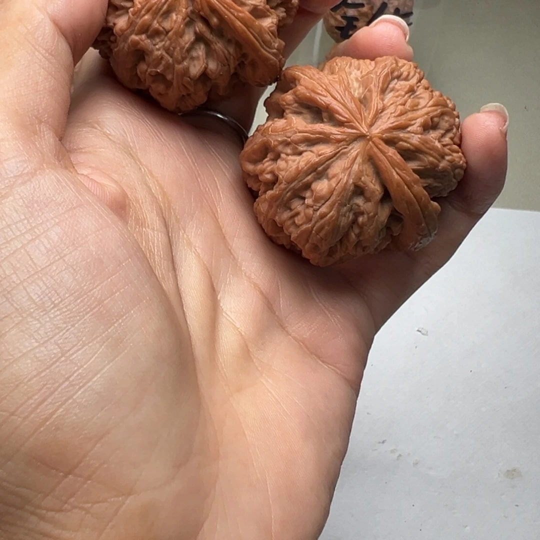 许***恙吊坠文玩核桃粗筋43