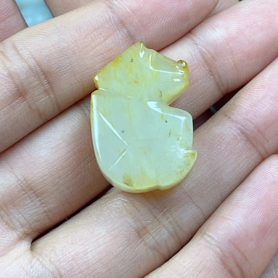 和田玉挂件未镶嵌