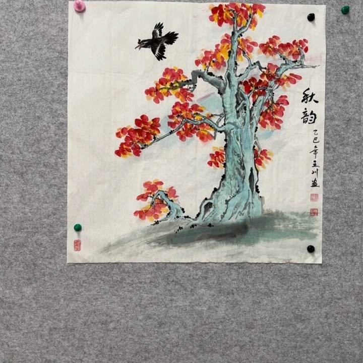 国画花鸟等多种形式