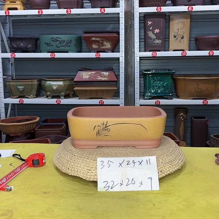 紫砂花盆宜兴紫砂厂