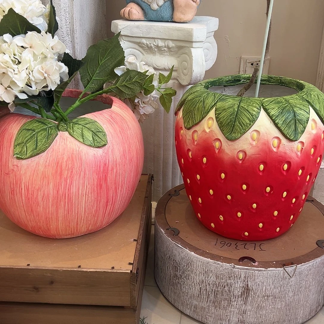 花园摆件红红火火