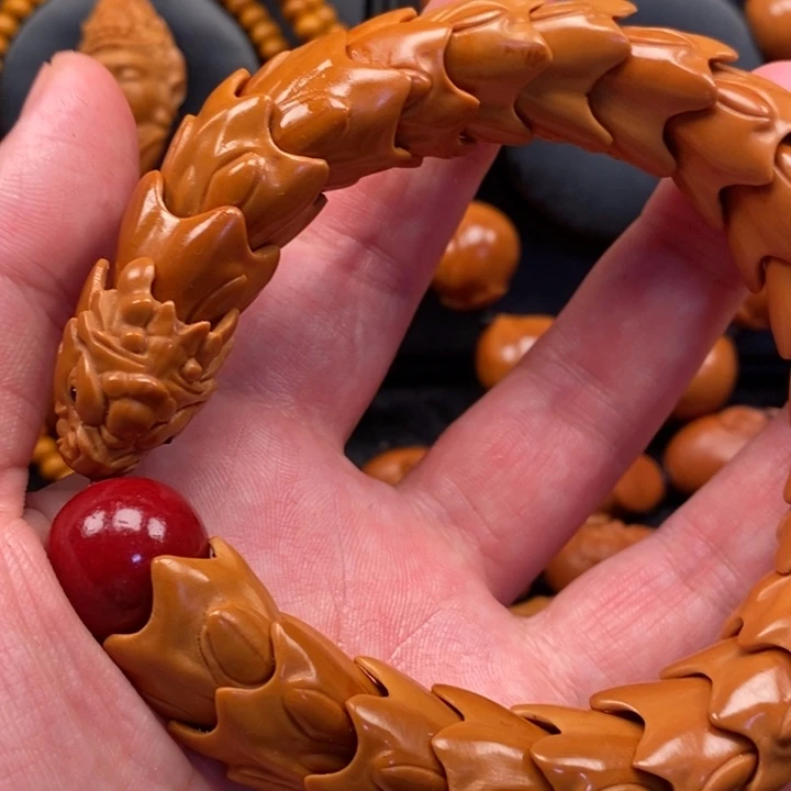 手串橄榄核龙骨串