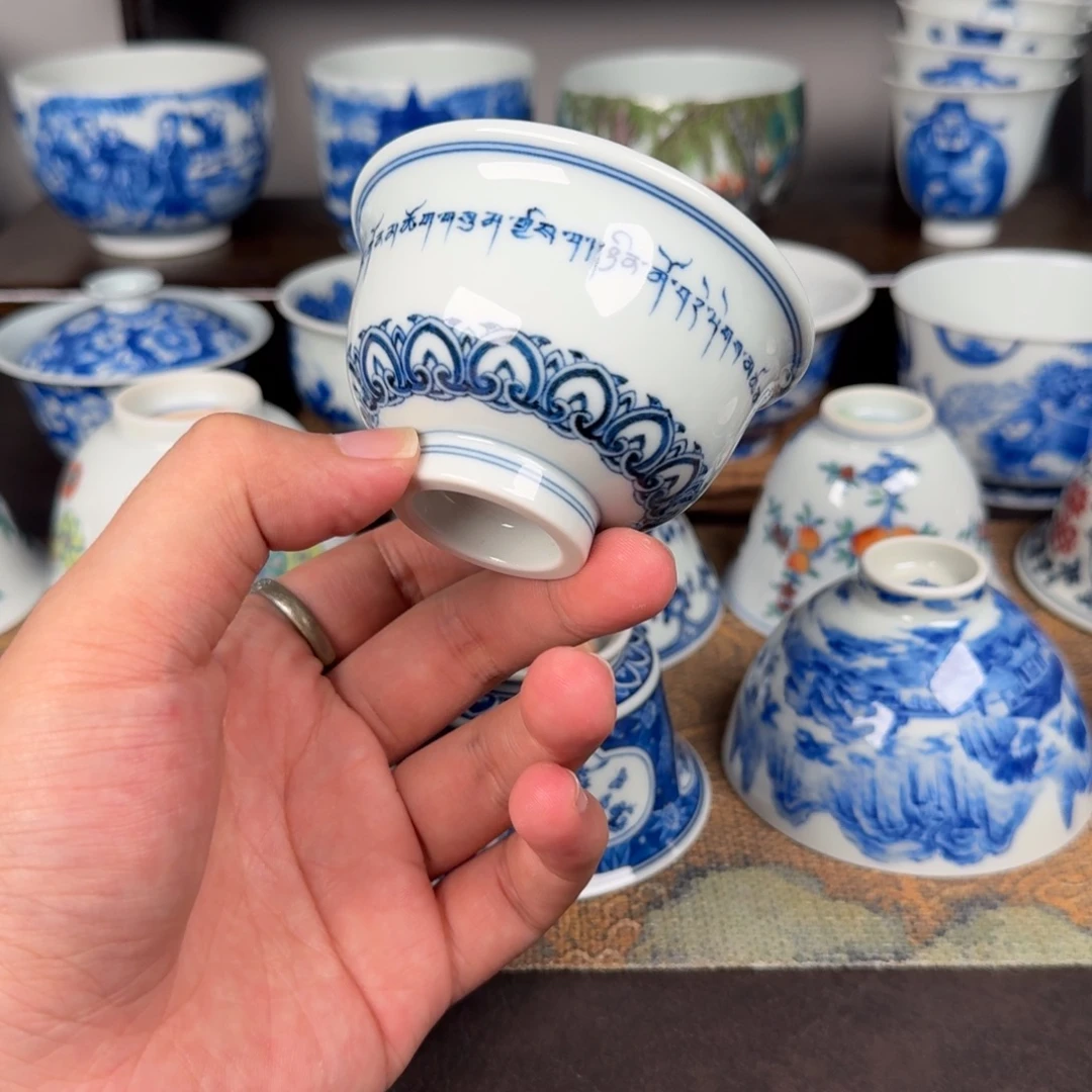 现代手工手绘茶器