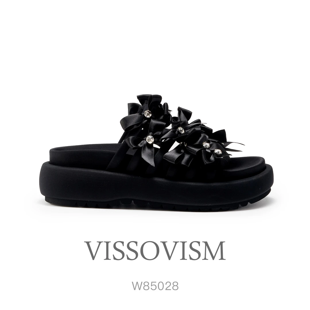 VISSOVISM 蝴蝶软软厚底拖鞋 W85028