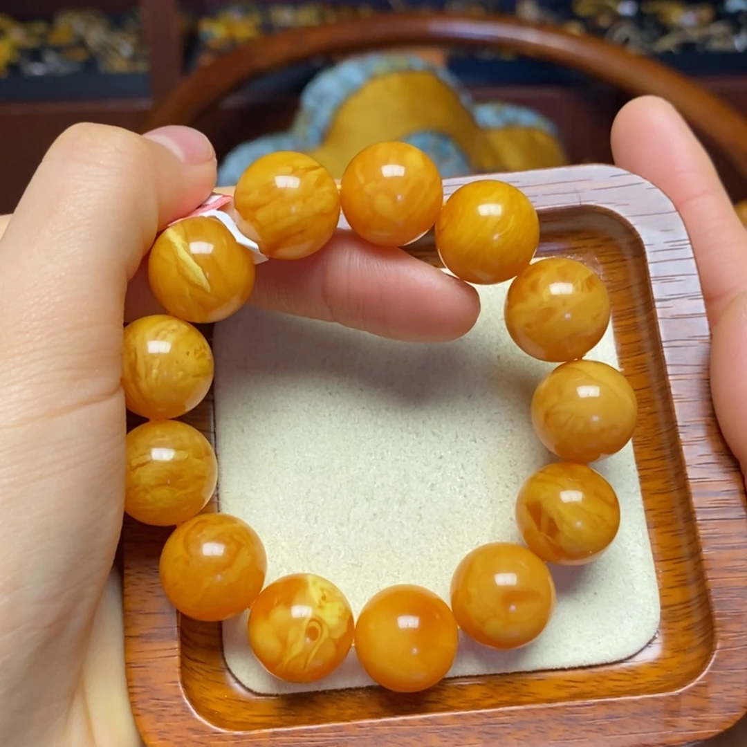 【闪购商品】蜜蜡手链未镶嵌手串