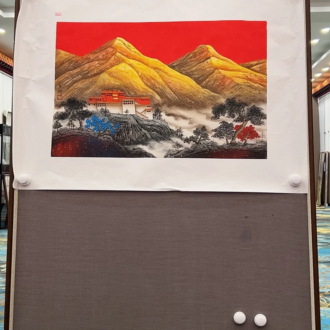 国画苏珊展览原作