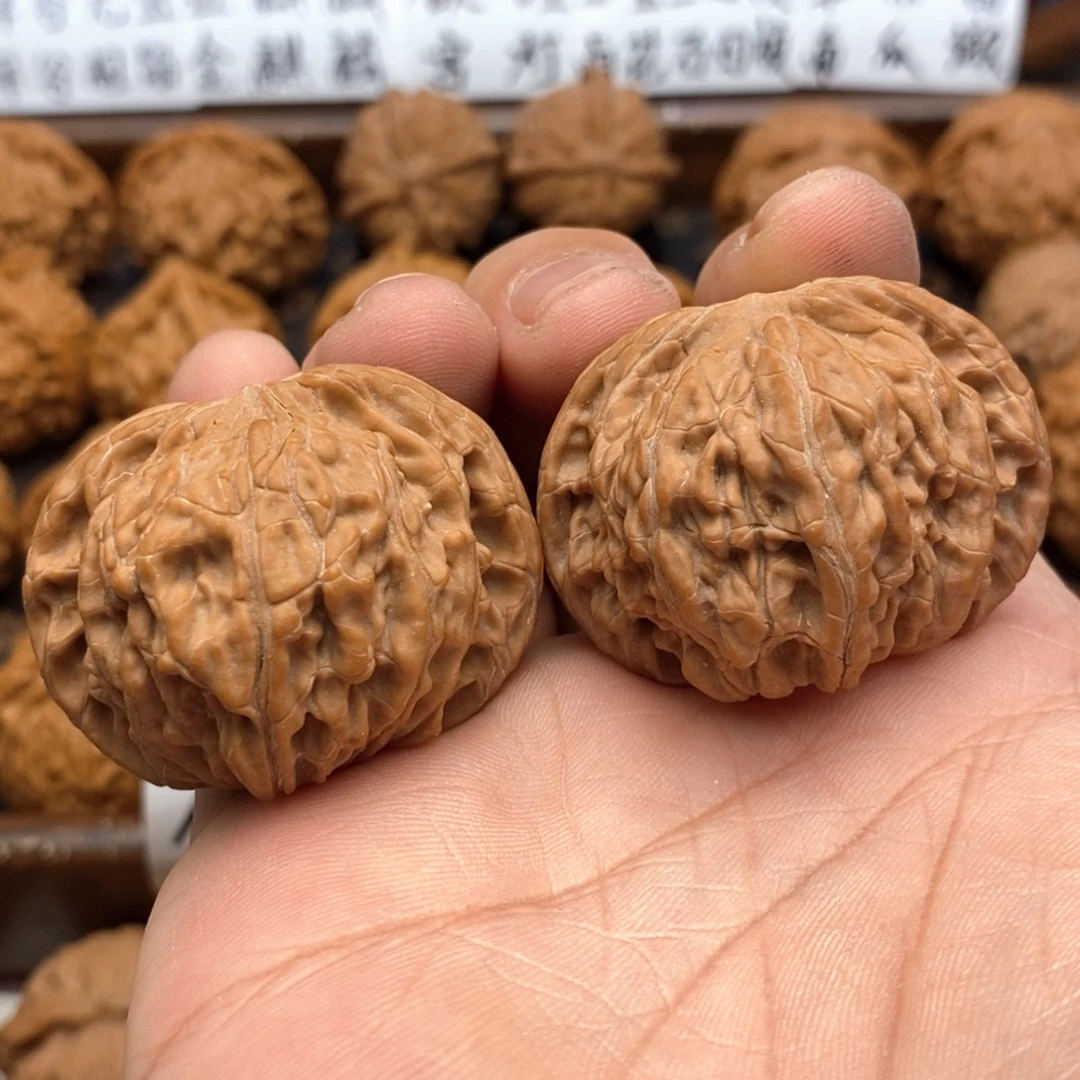 吊坠文玩核桃42尺 全品磨盘 21