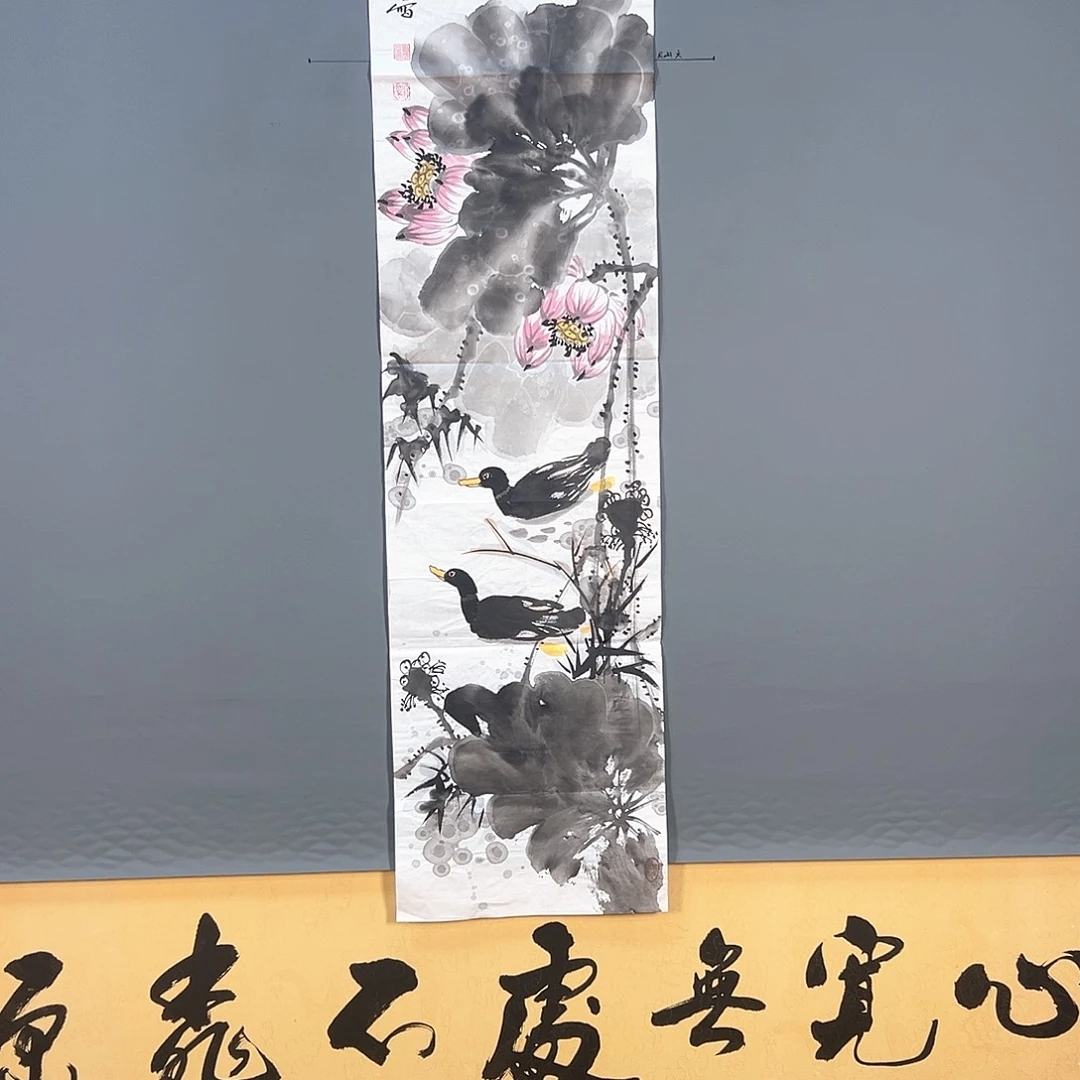 国画419 花鸟和蝴蝶都在等待