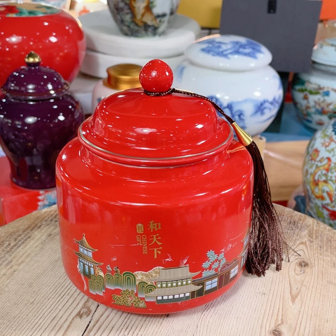 【闪购商品】罐陶瓷茶叶罐密封罐