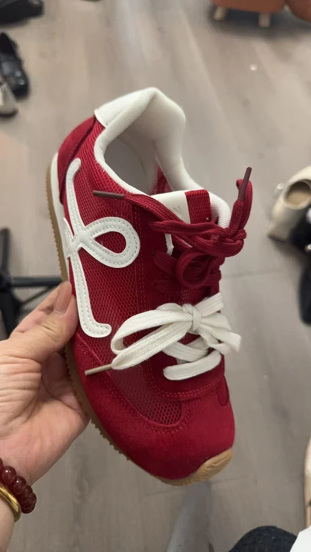 966货号美式网面德迅鞋