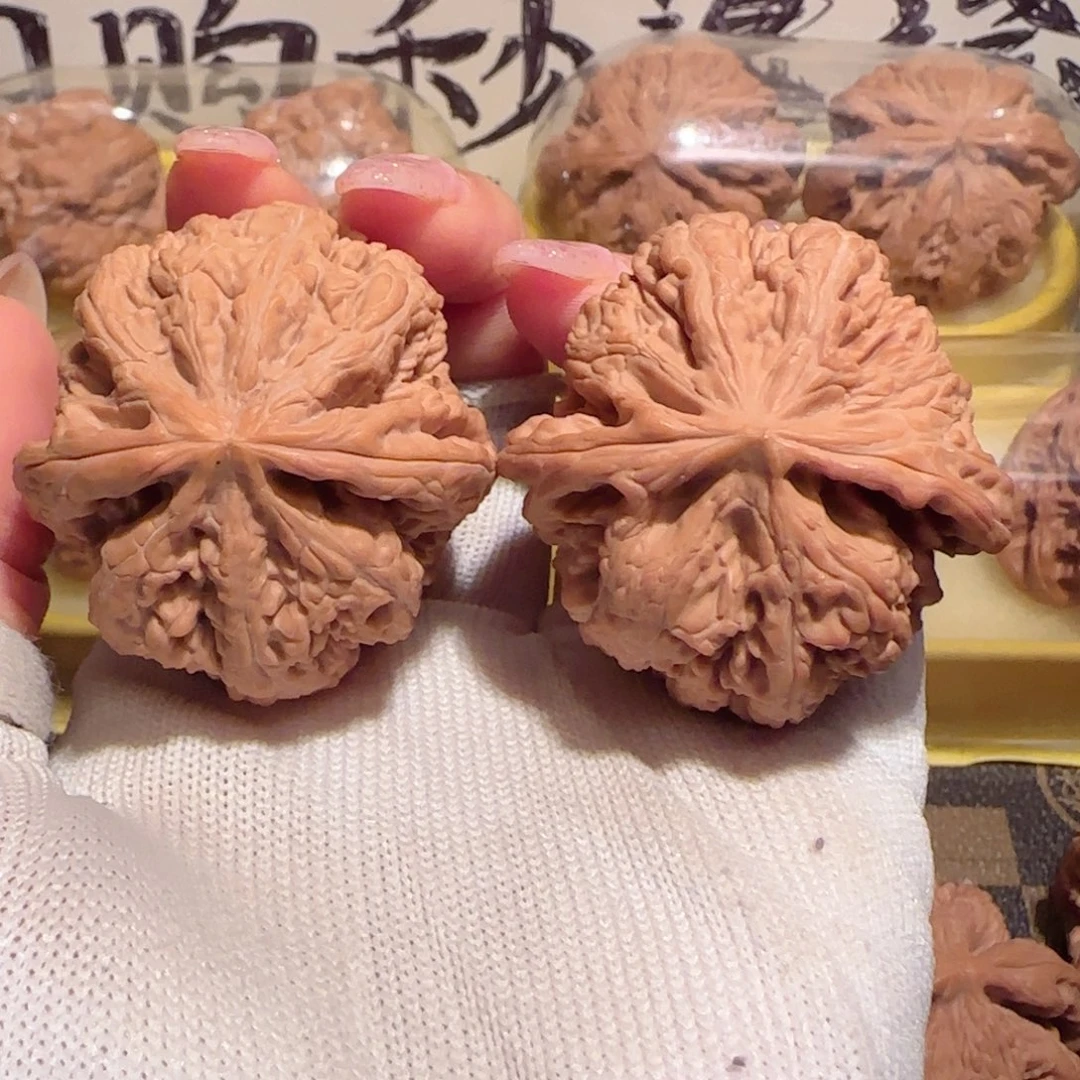 文玩核桃把件43平谷大粗筋