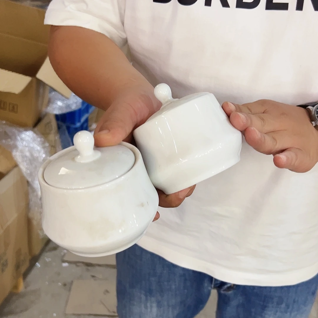 瓷片2个糖罐11111111