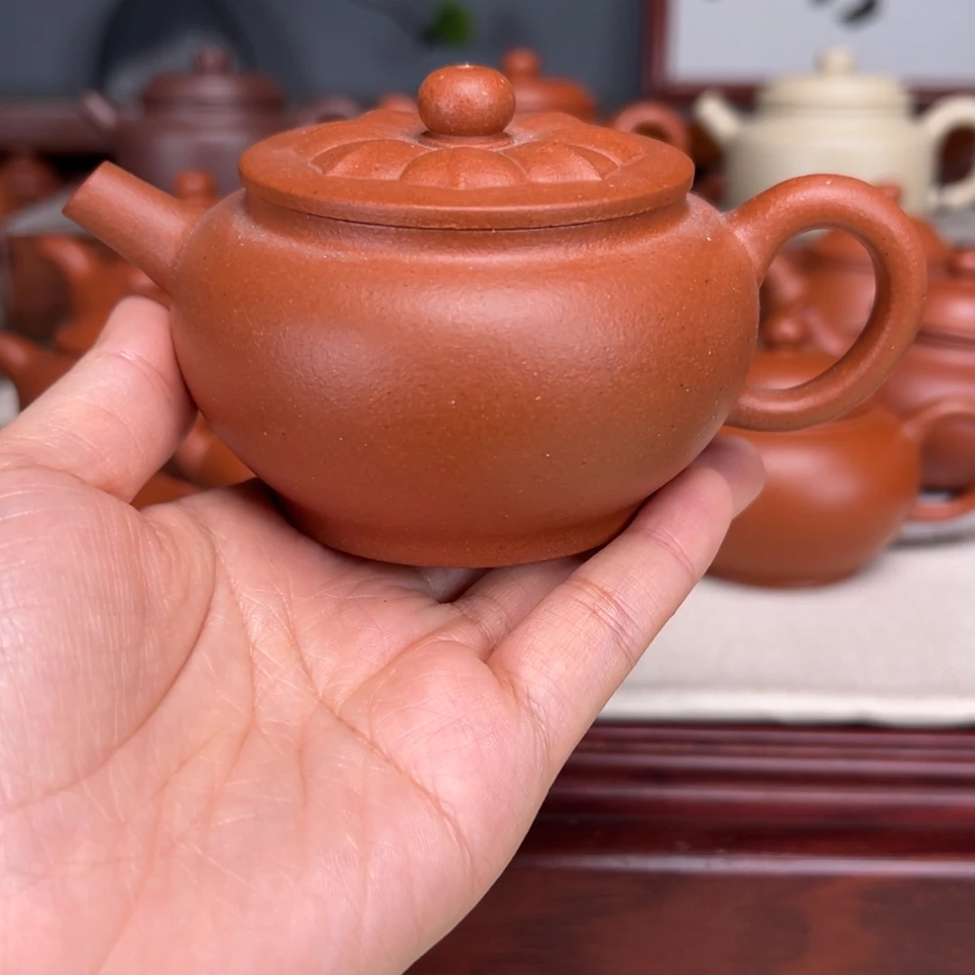 茶壶紫砂宝山红泥180