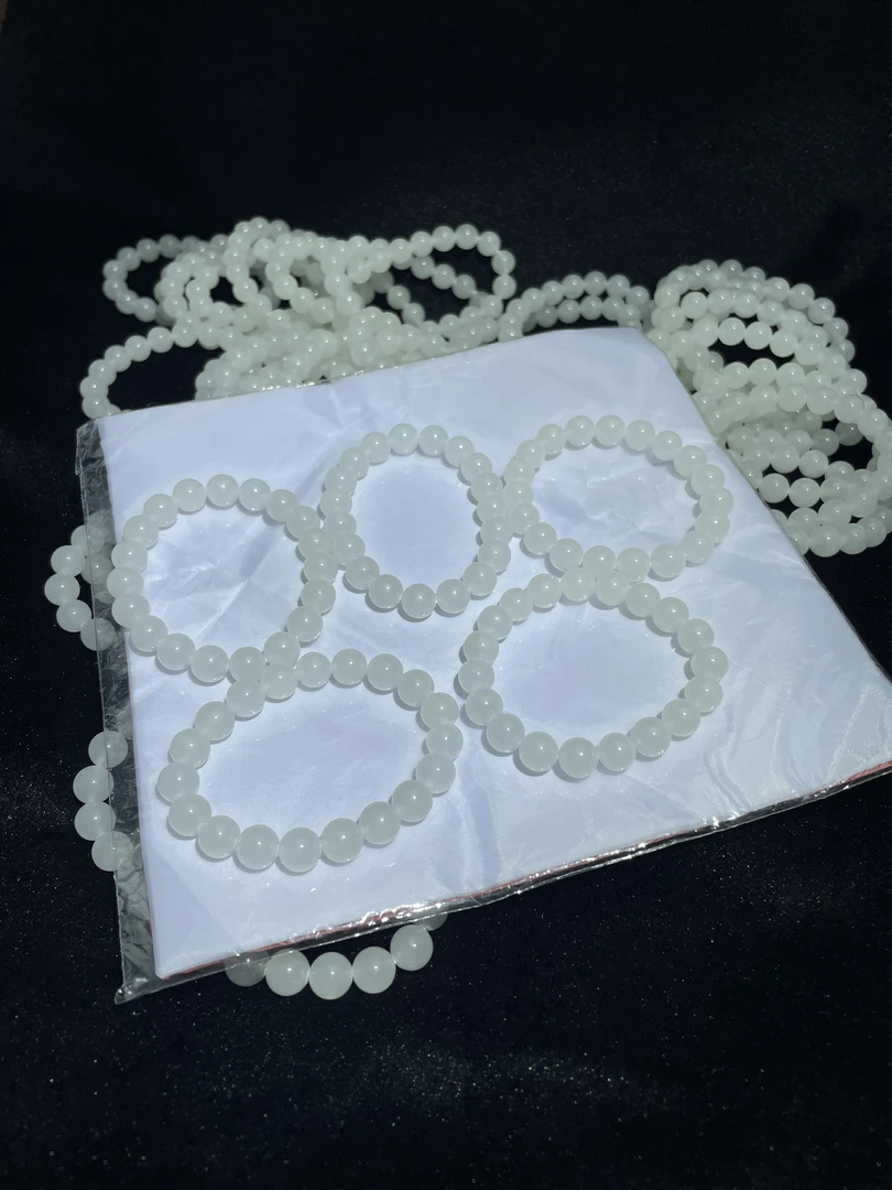 【小耿珠宝】和田白玉单圈手串（多样性发其一）