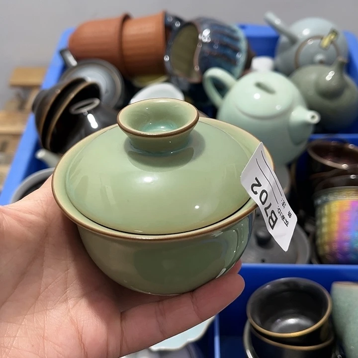 茶具默认微瑕瓷器、茶具、壶、摆件，介意勿拍