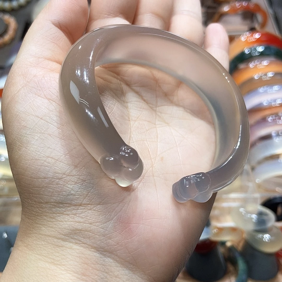 海***士玛瑙/玉髓手镯未镶嵌