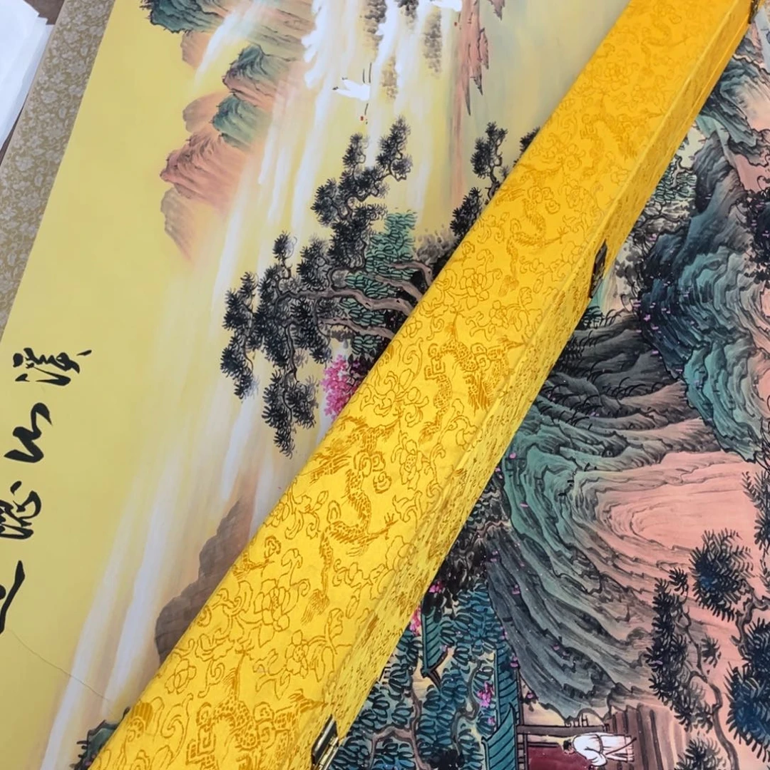 国画老师手笔手绘作y