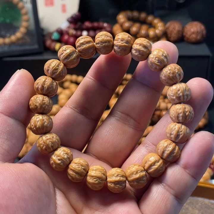 猴头核桃手串全品精工京八棱毕业款